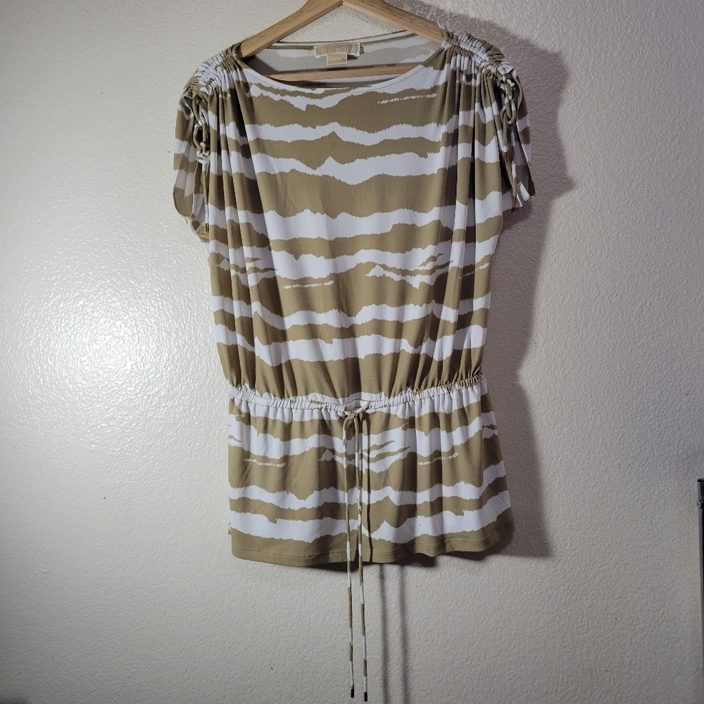 Michael Kors Print Tunic Top